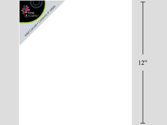 Time 4 Crafts 12x12" Artist Canvas shrink wrap