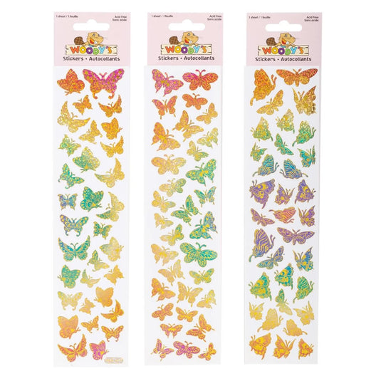 Woody's Stickers, Butterfly