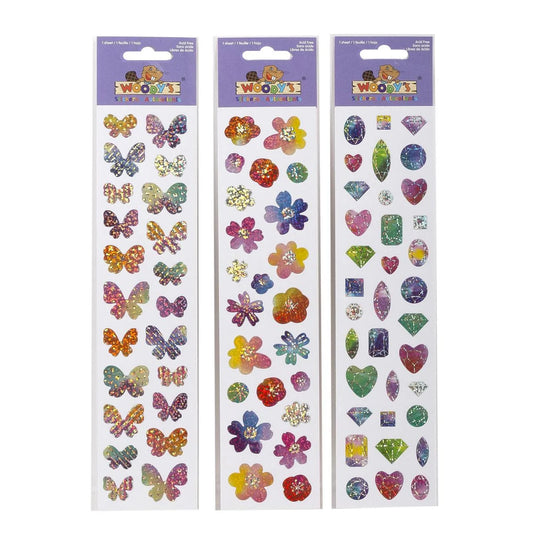 Woody's Stickers, Holographic