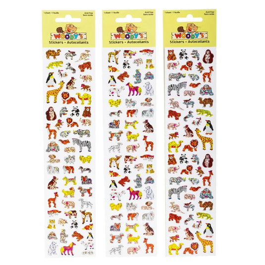 Woody's Stickers, Cutie Animals