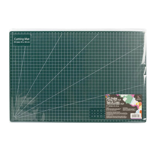 T4C, Self-healing cutting mat A3 45 x 30 cm, green,