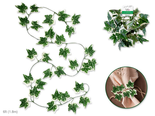 Floral Greenery: 6Ft Ivy Vine Green D) Holland Ivy
