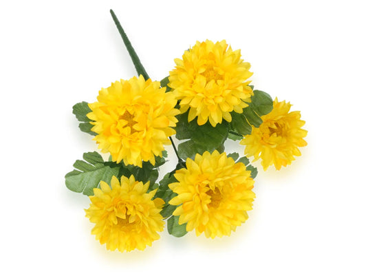 Enchanted Garden: 10.5" Mum Bouquet x5 Heads