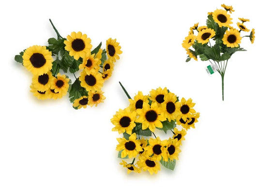 Enchanted Garden: Mini Sunflower Bush x16 Heads Asst 24ea