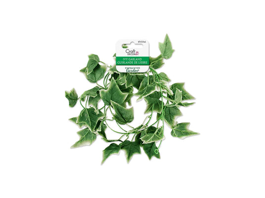 Floral Greenery: 6Ft Ivy Vine Green A) English Ivy