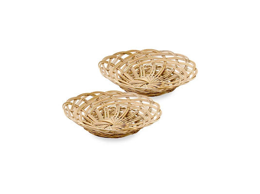 Coco Rib Basket: 8" Tray