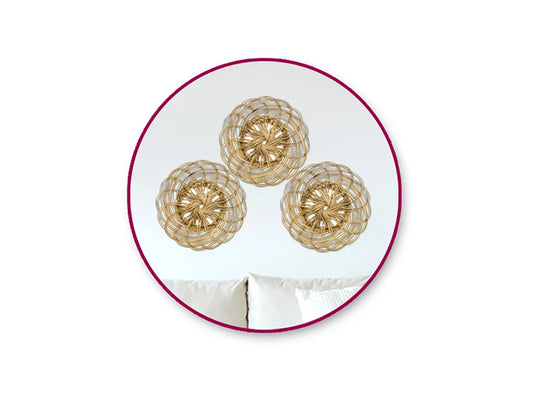 Coco Rib Basket: 10" Tray