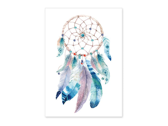 Craft Decor: 11.8"x15.75" Wall Art Clear A) Dream Catcher