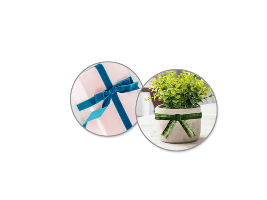 Craft Décor Ribbons/Trims: Velour 3/8"x3yd Rolls A) Brights