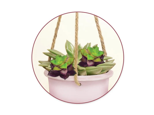 Craft Decor: 1.6mmx3m (6-ply) Wired Jute Cord/Garland A) Natural