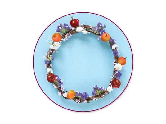 Craft Decor: 3cm Mini Apple Picks 6pc Foam Glossy A) Red Delicious