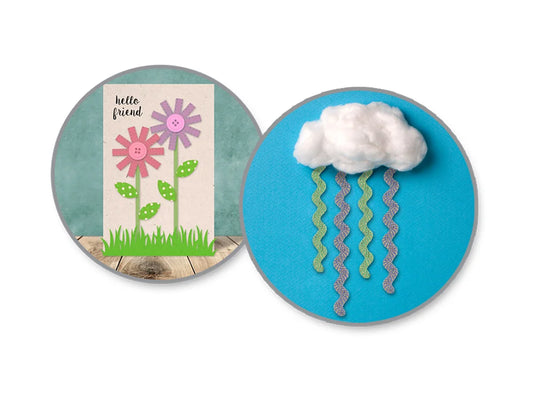 Craft Décor Ribbons & Trims: Adornments 3yrd Rolls A) Pastel Blend