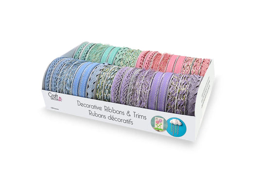 Craft Décor Ribbons & Trims: Adornments 3yrd Rolls C) Moroccan