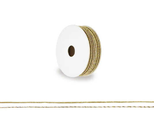 Craft Décor Ribbons & Trims: 2mm Wired Ribbon 3yrd Rolls A) Metallique