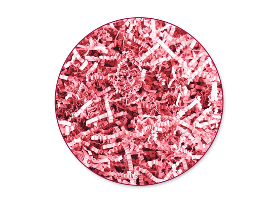 Basket Accessories: 1.5oz Crinkle Filler A) Light Pink