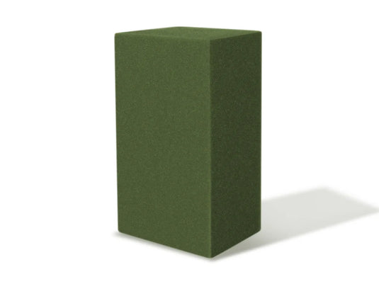 Floral Foam: For Wet Flowers 9"x3"x4" Shrinkwrapped