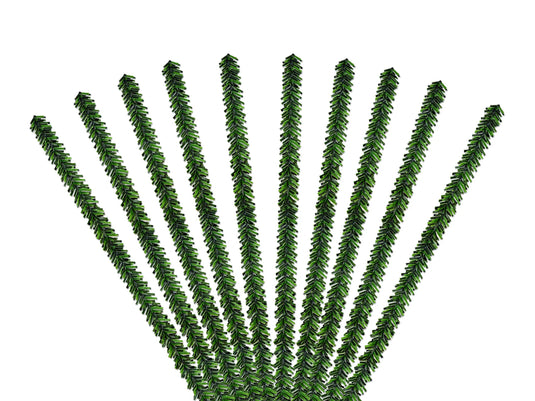 Craft Stems: 12" Artificial Pine 10pc PVC