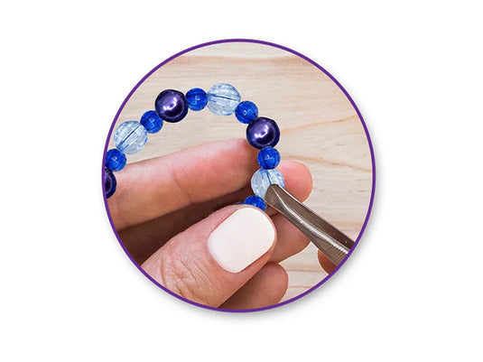 Acrylic Bead Kit: 30g Luxe Kit w/Spacers & Cording E) Blue