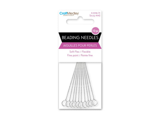 Beading/Jewelry Tool: Flex-Twist Beading Needles Fine .23mm