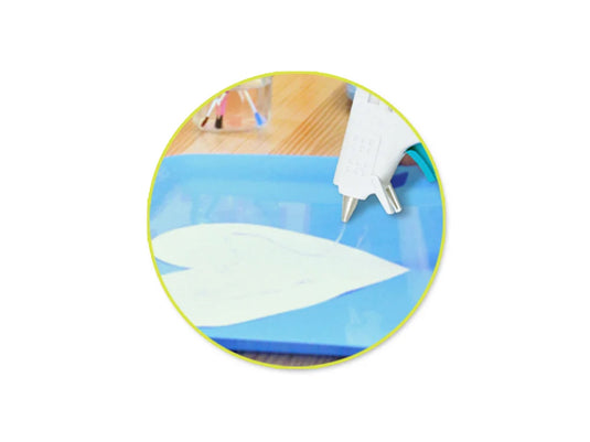 Craft Medley Glue Sticks: 4" Mini x18 Dual Temp 7mm Thick