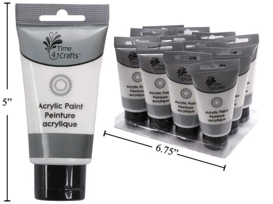 Time 4 Crafts, 75ml Acrylic Paint, White