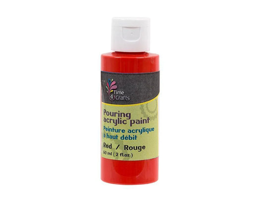 T4C Red,Pouring Acrylic Paint 60ml, 2fl.oz