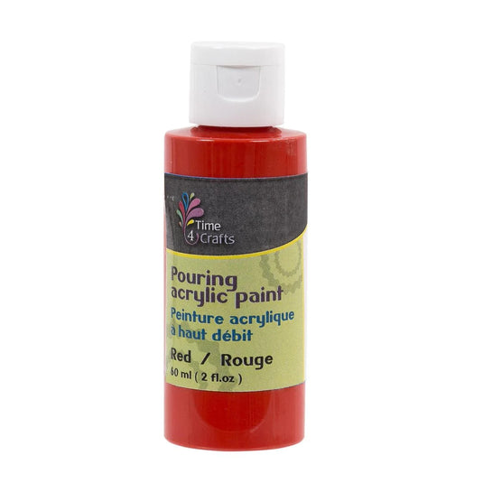 T4C Red,Pouring Acrylic Paint 60ml, 2fl.oz