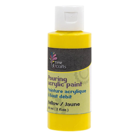 T4C Yellow, Pouring Acrylic Paint, 60ml, 2fl.oz