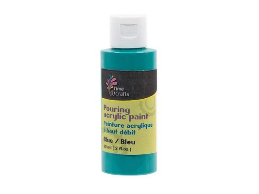 T4C, Blue Pouring Acrylic Paint, 60ml, 2fl.oz