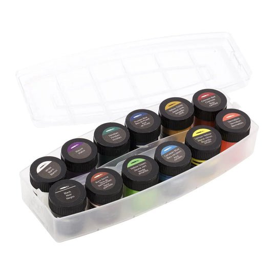 T4C 12-Color 15ML Poster Paint Pl. Case, shrink pk