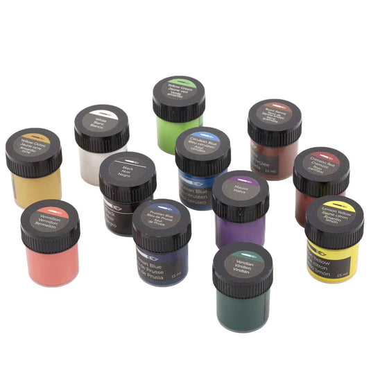 T4C 12-Color 15ML Poster Paint Pl. Case, shrink pk