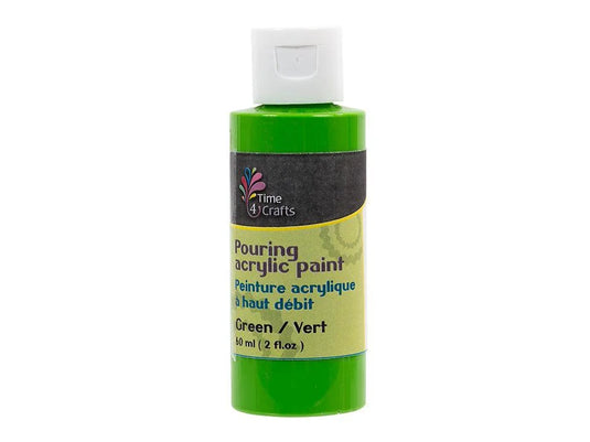 T4C, Green, Pouring Acrylic Paint, 60ml, 2fl.oz