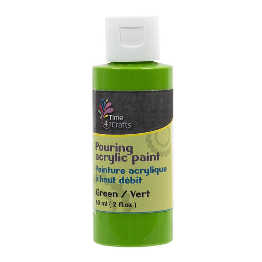 T4C, Green, Pouring Acrylic Paint, 60ml, 2fl.oz