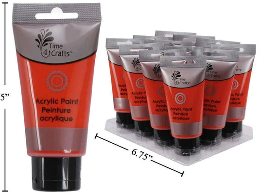 Time 4 Crafts, 75ml Acrylic Paint, Red