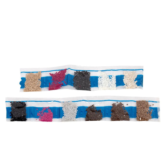 T4C,Crystal Art, dog sunglasses 20x20cm, white frame, kraft box