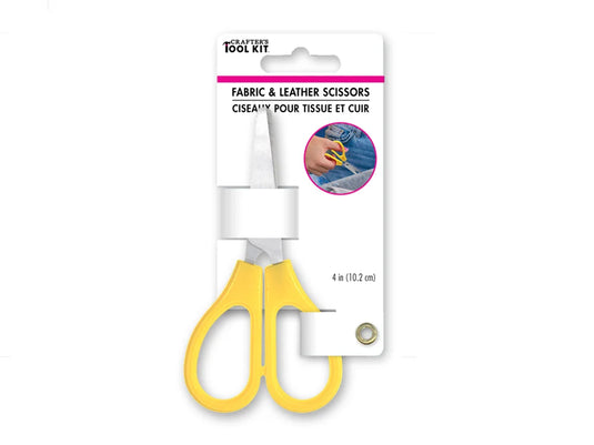Crafter's Toolkit: Fabric/Leather Scissors 4"