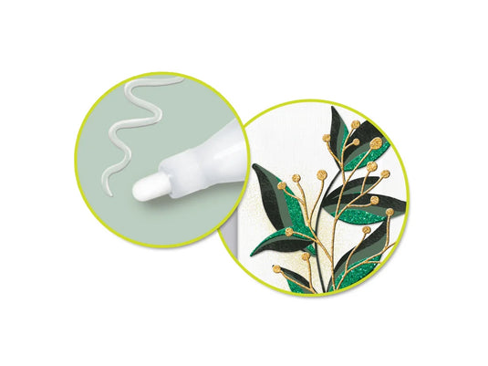 Craft Medley Glue: 2g Glue Marker Transparent A) Fine Tip