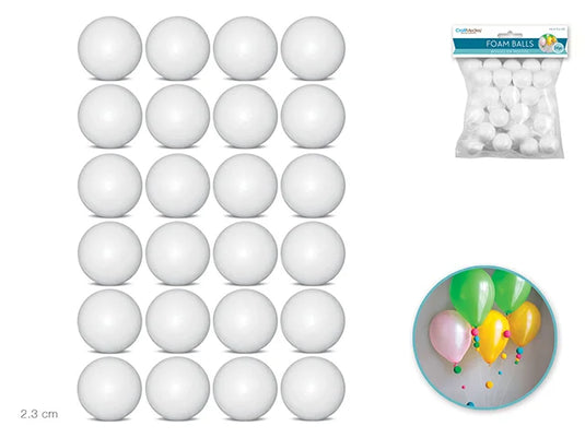 Polyfoam Ball: 1" 24/pk
