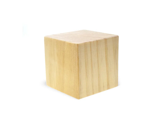 Craftwood: 2.25in (57mm) Cubes Natural