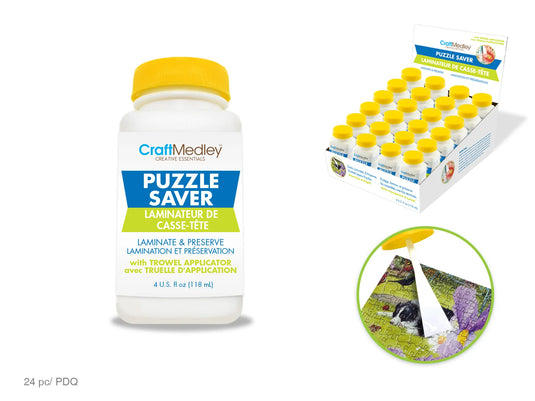 Craft Medley: 4oz Puzzle Saver~ Laminate/Preserve w/Applicator