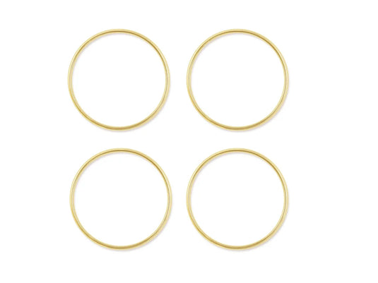 Brass Rings: 2" Round