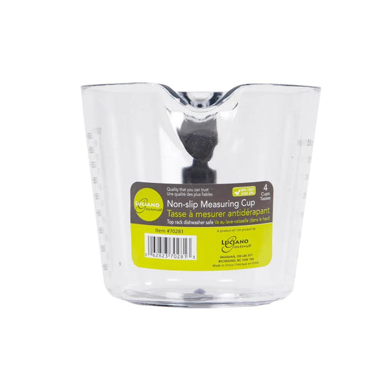 L. Gourmet 4-cup Measuring Cup w/ Non-slip Base &Soft Grip Handle