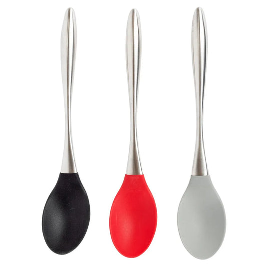 L.Gourmet Stainless Steel Silicone Spoon, t.o.c.(CP)
