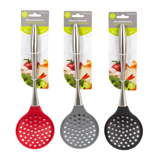 L.Gourmet Stainless Steel Silicone Skimmer, t.o.c.(CP)