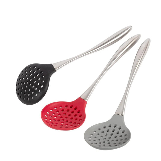 L.Gourmet Stainless Steel Silicone Skimmer, t.o.c.(CP)