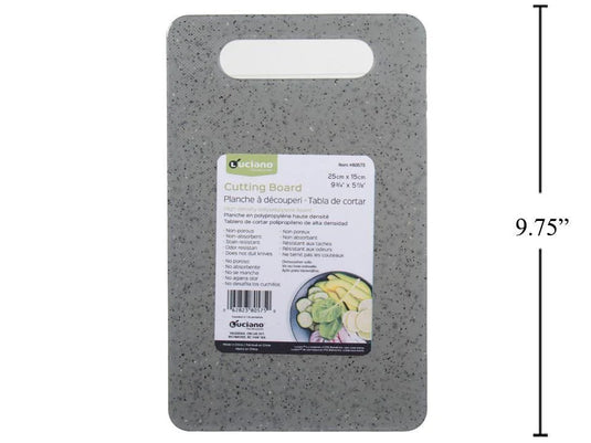 Luciano Cutting Board, 25x 15x0.5cm, shrink w/ insert (HZ)