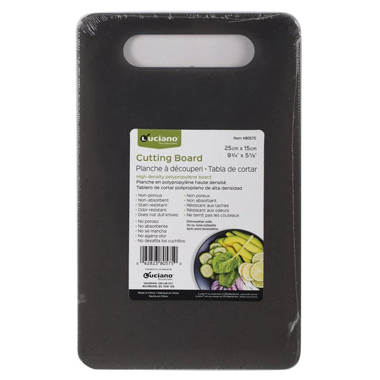Luciano Cutting Board, 25x 15x0.5cm, shrink w/ insert (HZ)
