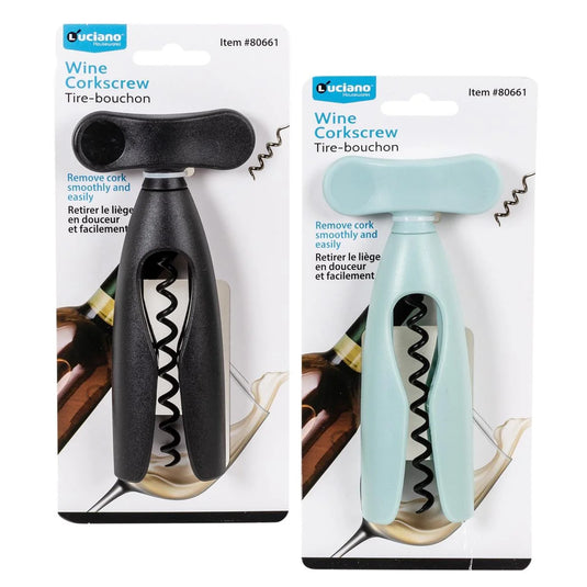 Luciano Wine Corkscrew, (CS)