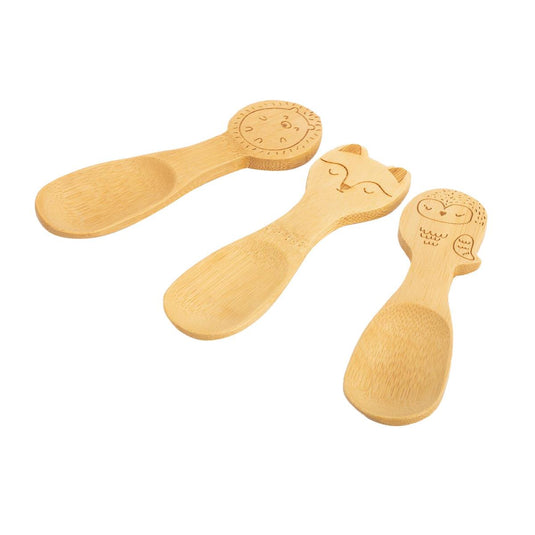Luciano 3-pc Bamboo Seasoning Spoon 5"L, t.o.c.