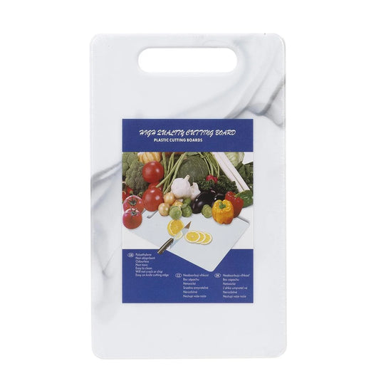 L.Gourmet Marble Cutting Board, 9.5"x6", shrink wrap w/ col. insert